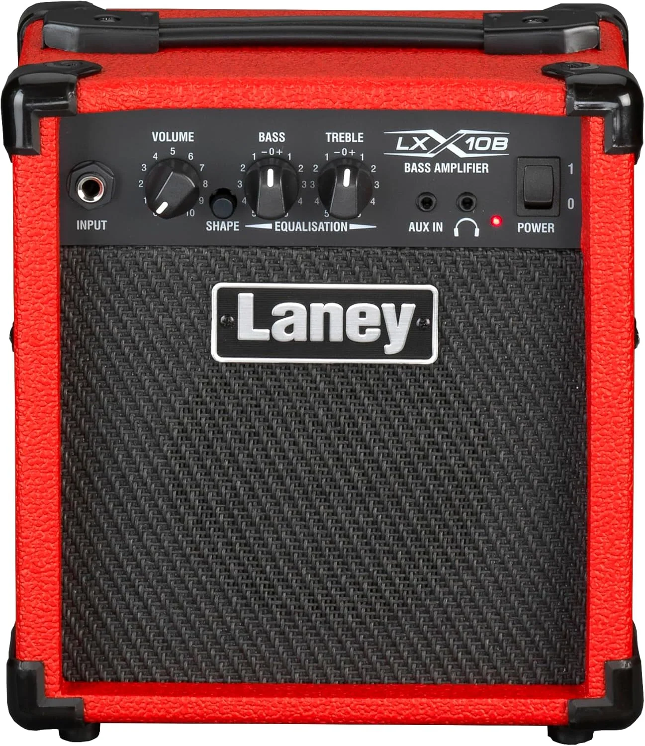 آمپلی فایر گیتار باس Laney LX10B سری LX - 10 وات - قرمز، LX10B-RED