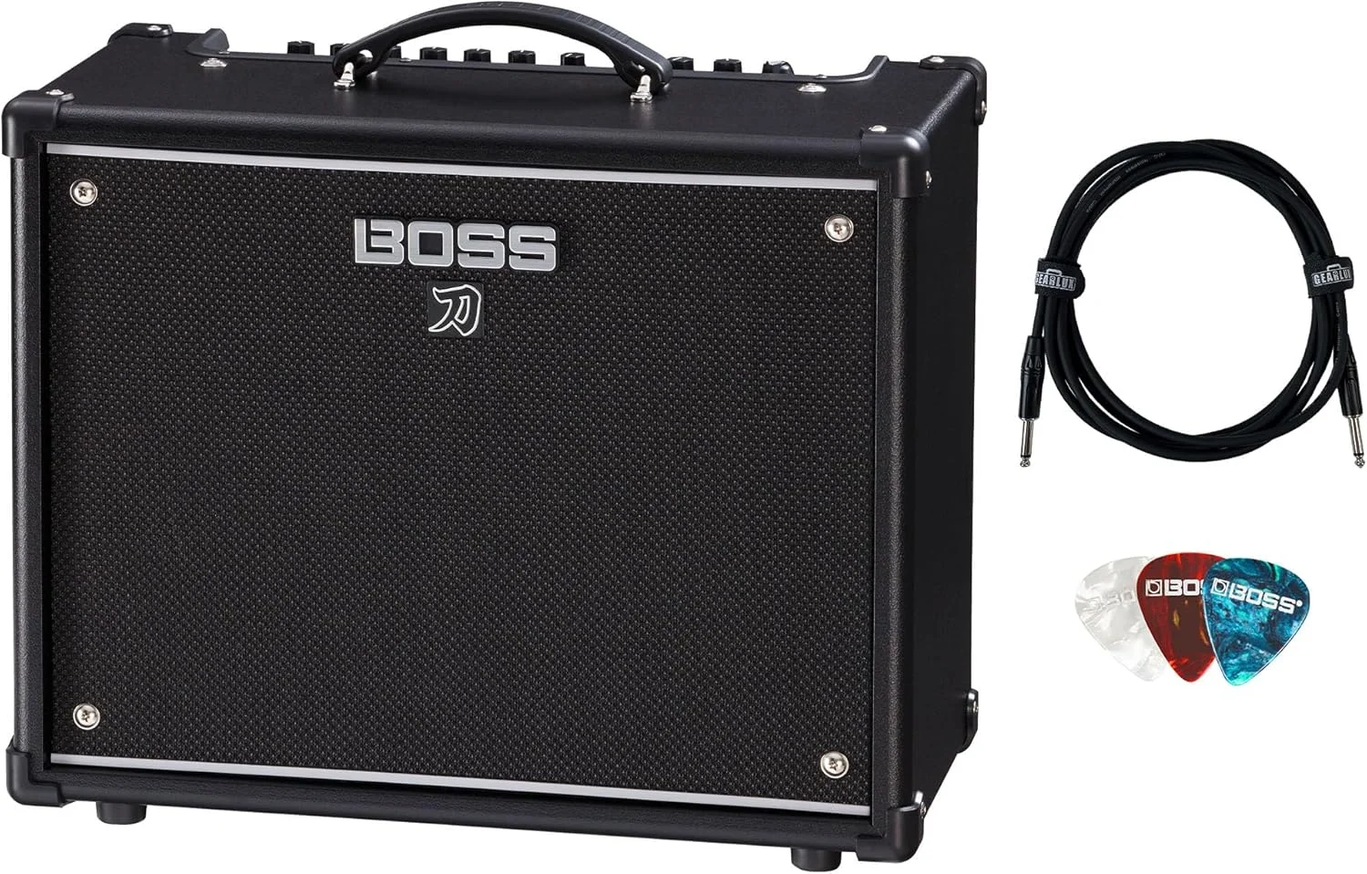 ست آمپلی فایر گیتار Boss Katana 50 MkII Combo به همراه کابل ساز و پیک