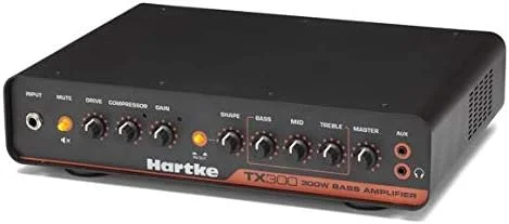 آمپلی فایر سبک وزن گیتار باس Hartke TX300 - دوشاخه UK: آمپلی فایر