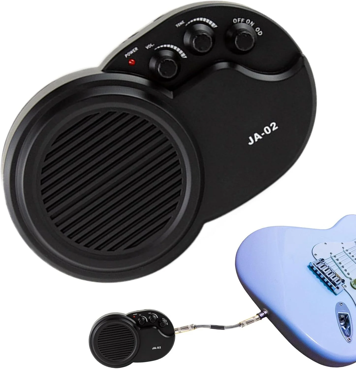 آمپلی فایر گیتار الکتریک با آمپلی فایر بیس بی‌سیم و افکت‌های داخلی، آمپلی فایر بیس شخصی با 4 افکت برای خانه، اجرا و آموزش