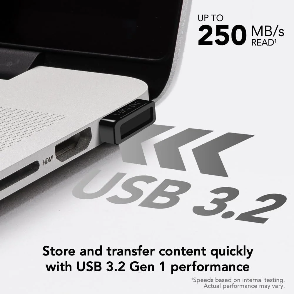 فلش مموری 128 گیگابایتی لکسار JumpDrive S47 USB 3.1 مدل (LJDS47-128ABBKNA)، مشکی فلش مموری 128 گیگابایتی لکسار JumpDrive S47 USB 3.1 مدل (LJDS47-128ABBKNA)، مشکی