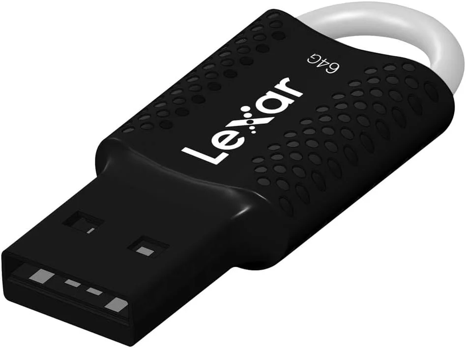 فلش مموری 64 گیگابایتی Jumpdrive V40 Lexar 2.0 مشکی