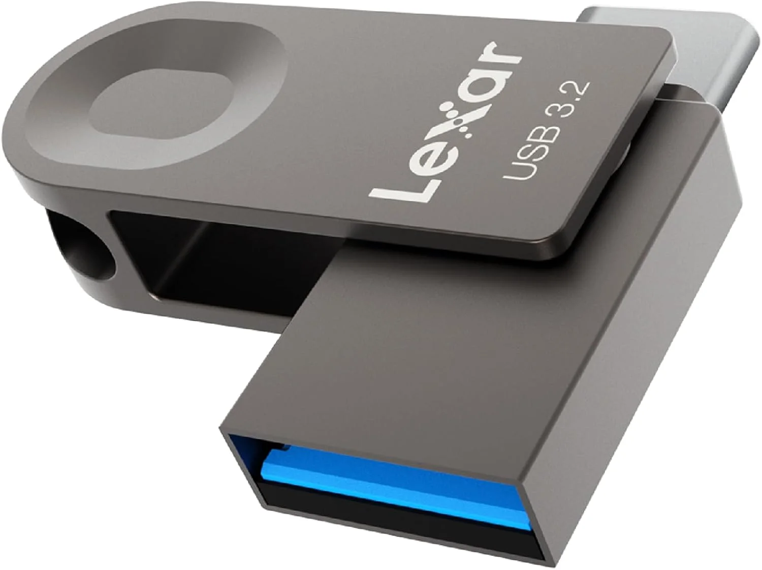 فلش مموری 64 گیگابایتی Lexar USB 3.2 Gen 1، فلش مموری Type-C USB با سرعت خواندن تا 100 مگابایت بر ثانیه، فلش درایو UDP با طراحی چرخشی، جامپ درایو برای USB3.0/USB2.0، مموری استیک برای دستگاه های اندرویدی/تلفن/تبلت/لپ تاپ/کامپیوتر فلش مموری 64 گیگابایتی Lexar USB 3.2 Gen 1، فلش مموری Type-C USB با سرعت خواندن تا 100 مگابایت بر ثانیه، فلش درایو UDP با طراحی چرخشی، جامپ درایو برای USB3.0/USB2.0، مموری استیک برای دستگاه های اندرویدی/تلفن/تبلت/لپ تاپ/کامپیوتر