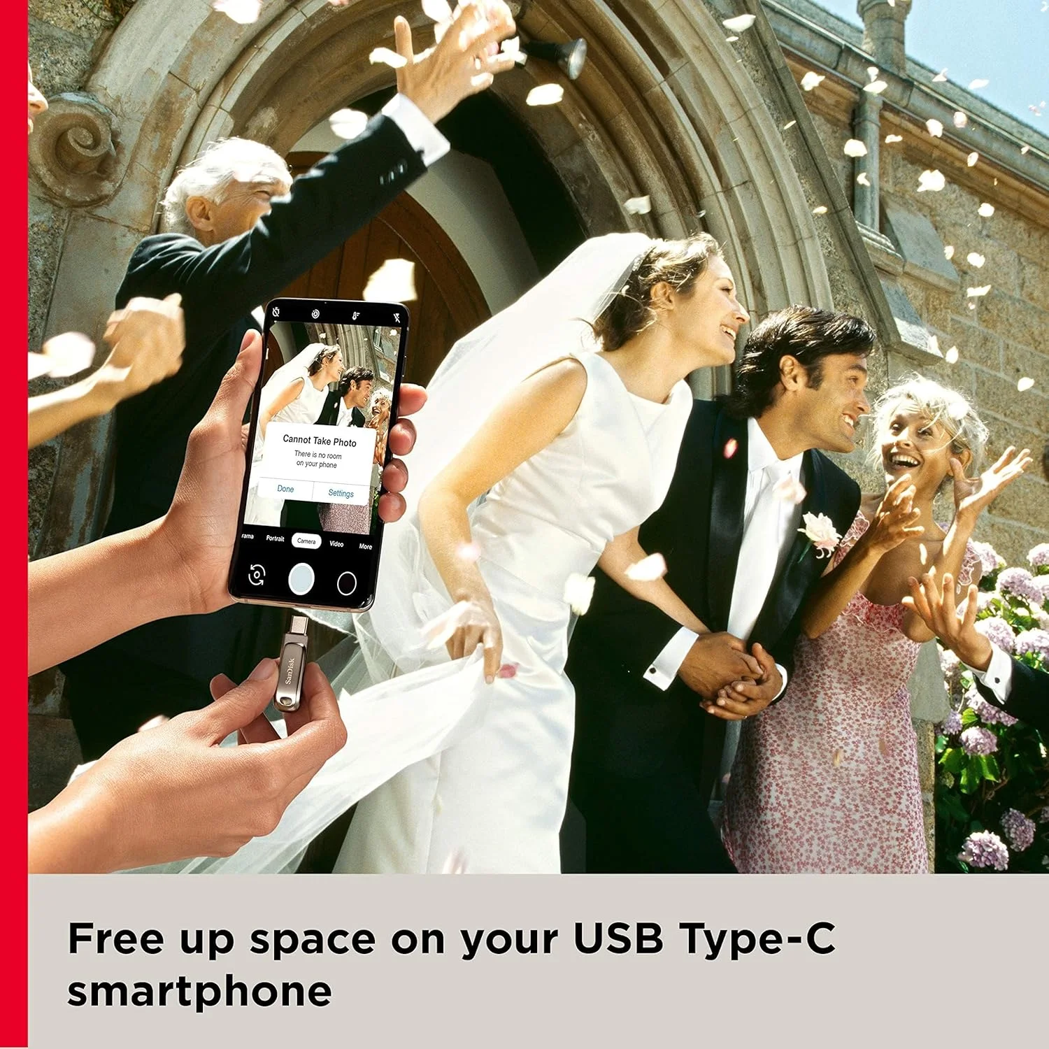 فلش مموری دوگانه سندیسک Ultra با ظرفیت 1 ترابایت، Type-C، سرعت 400 مگابایت بر ثانیه، USB 3.2 Gen 1، نقره ای، مدل SDDDC4-1T00-G46 فلش مموری دوگانه سندیسک Ultra با ظرفیت 1 ترابایت، Type-C، سرعت 400 مگابایت بر ثانیه، USB 3.2 Gen 1، نقره ای، مدل SDDDC4-1T00-G46