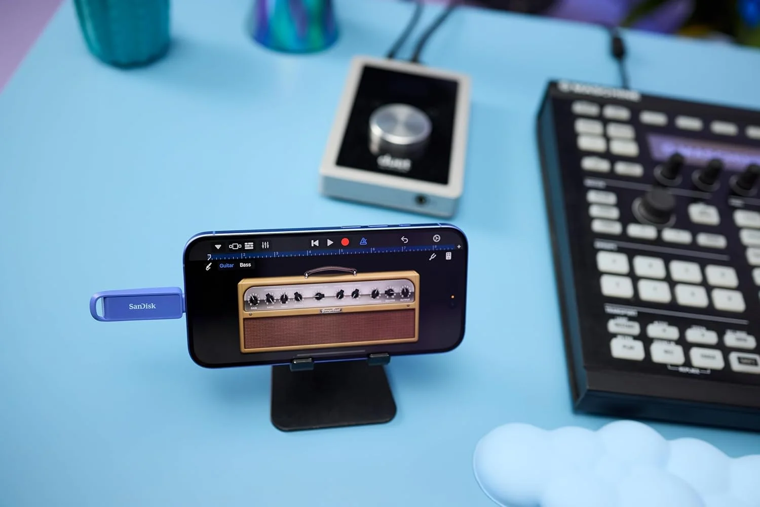 درایو تلفن همراه SanDisk با USB Type-C برای تلفنهای هوشمند، تبلتها و رایانهها، 1 ترابایت - آبی دریایی درایو تلفن همراه SanDisk با USB Type-C برای تلفنهای هوشمند، تبلتها و رایانهها، 1 ترابایت - آبی دریایی