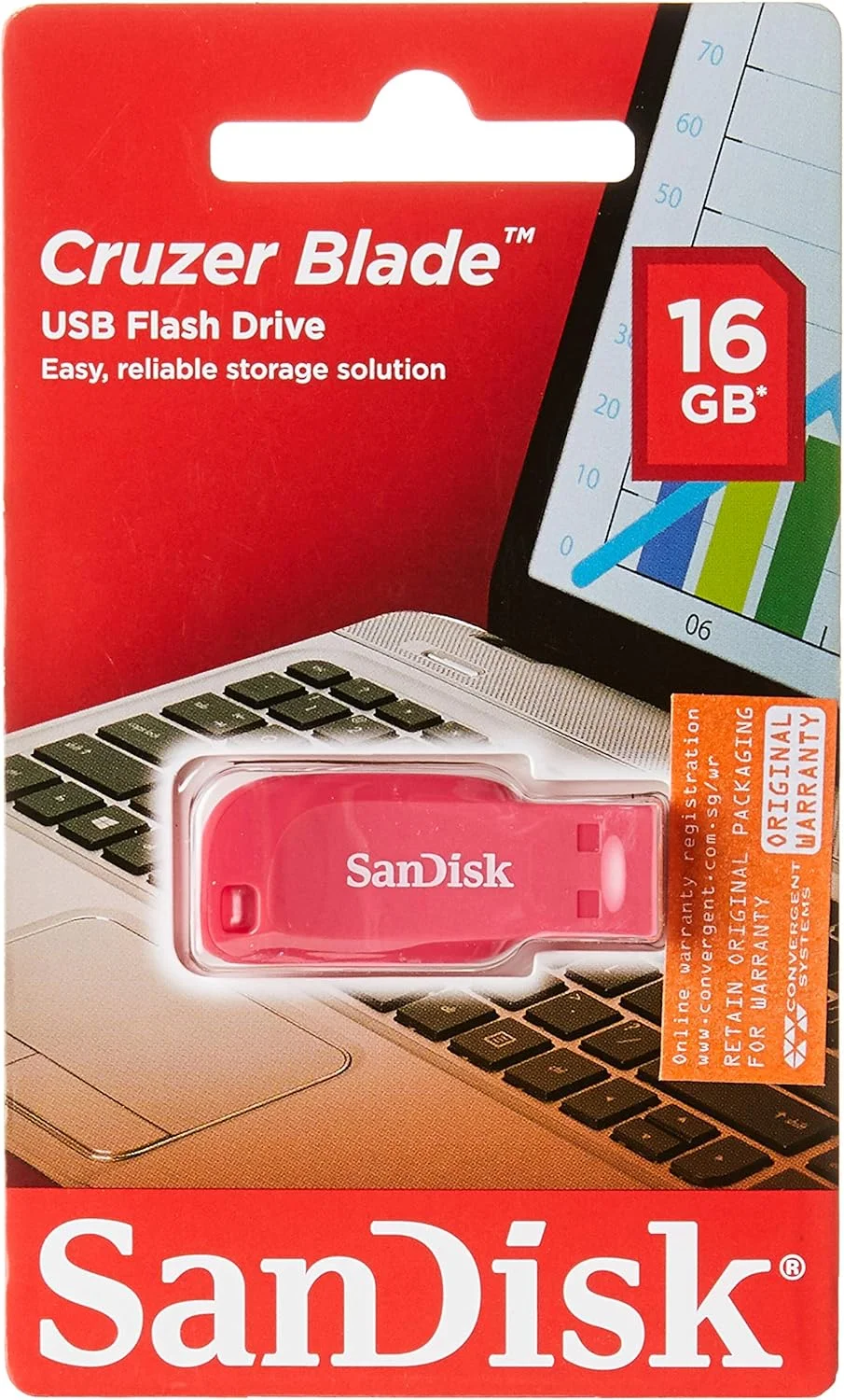 فلش مموری USB سندیسک کروزر بلید SDCZ50C-016G-B35PE با ظرفیت 16 گیگابایت - صورتی الکتریکی فلش مموری USB سندیسک کروزر بلید SDCZ50C-016G-B35PE با ظرفیت 16 گیگابایت - صورتی الکتریکی