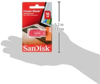 فلش مموری USB سندیسک کروزر بلید SDCZ50C-016G-B35PE با ظرفیت 16 گیگابایت - صورتی الکتریکی فلش مموری USB سندیسک کروزر بلید SDCZ50C-016G-B35PE با ظرفیت 16 گیگابایت - صورتی الکتریکی