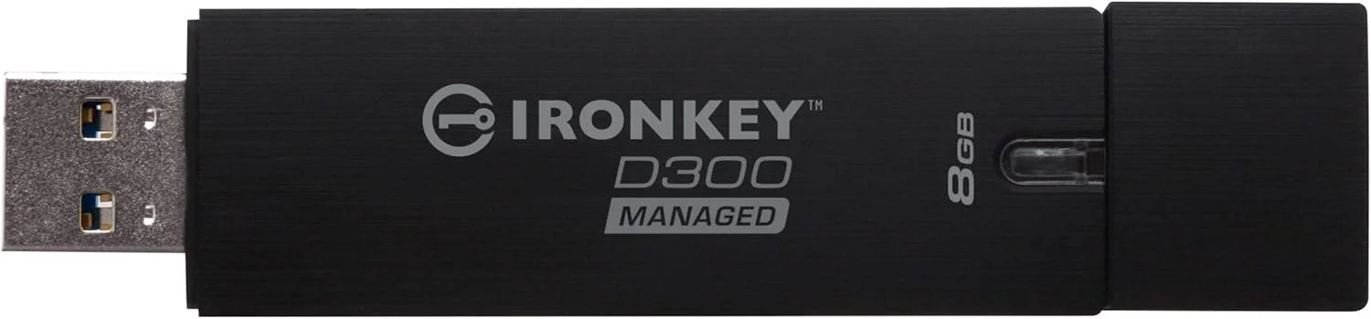 فلش درایو USB رمزگذاری شده IronKey D300S Managed - 64 گیگابایت - USB 3.1 Gen 1 - FIPS 140-2 Level 3 - مطابق با TAA فلش درایو USB رمزگذاری شده IronKey D300S Managed - 64 گیگابایت - USB 3.1 Gen 1 - FIPS 140-2 Level 3 - مطابق با TAA