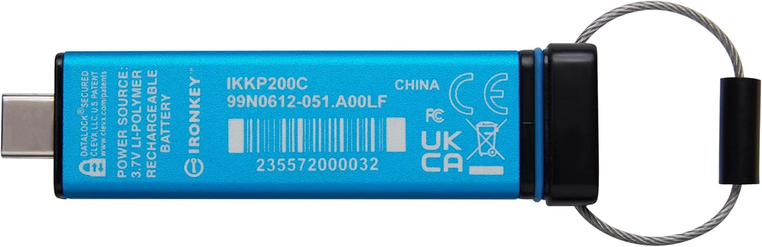 فلش مموری USB رمزگذاری شده سخت افزاری کینگستون IronKey Keypad 200C Type-C دارای گواهینامه FIPS 140-3 Level 3 (در انتظار) با رمزگذاری سخت افزاری XTS-AES 256 بیتی -IKKP200C/512GB فلش مموری USB رمزگذاری شده سخت افزاری کینگستون IronKey Keypad 200C Type-C دارای گواهینامه FIPS 140-3 Level 3 (در انتظار) با رمزگذاری سخت افزاری XTS-AES 256 بیتی -IKKP200C/512GB