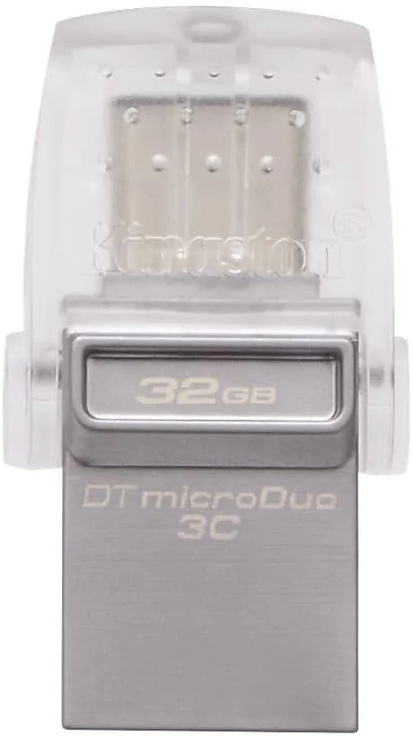 فلش مموری 32 گیگابایتی کینگستون مدل Data Traveler Micro Duo USB 3C (DTDUO3C/32GB) فلش مموری 32 گیگابایتی کینگستون مدل Data Traveler Micro Duo USB 3C (DTDUO3C/32GB)
