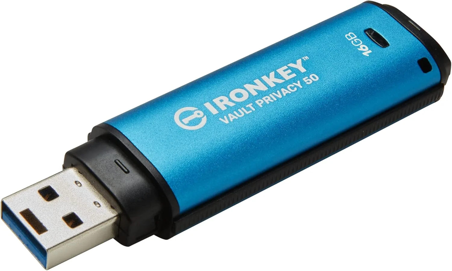 حافظه فلش رمزنگاری شده کینگستون IronKey Vault Privacy 50 با ظرفیت 16 گیگابایت | دارای استاندارد FIPS 197 | رمزگذاری AES-256bit | محافظت در برابر حملات BadUSB | گزینه های چندگانه رمز عبور | مدل IKVP50/16GB حافظه فلش رمزنگاری شده کینگستون IronKey Vault Privacy 50 با ظرفیت 16 گیگابایت | دارای استاندارد FIPS 197 | رمزگذاری AES-256bit | محافظت در برابر حملات BadUSB | گزینه های چندگانه رمز عبور | مدل IKVP50/16GB