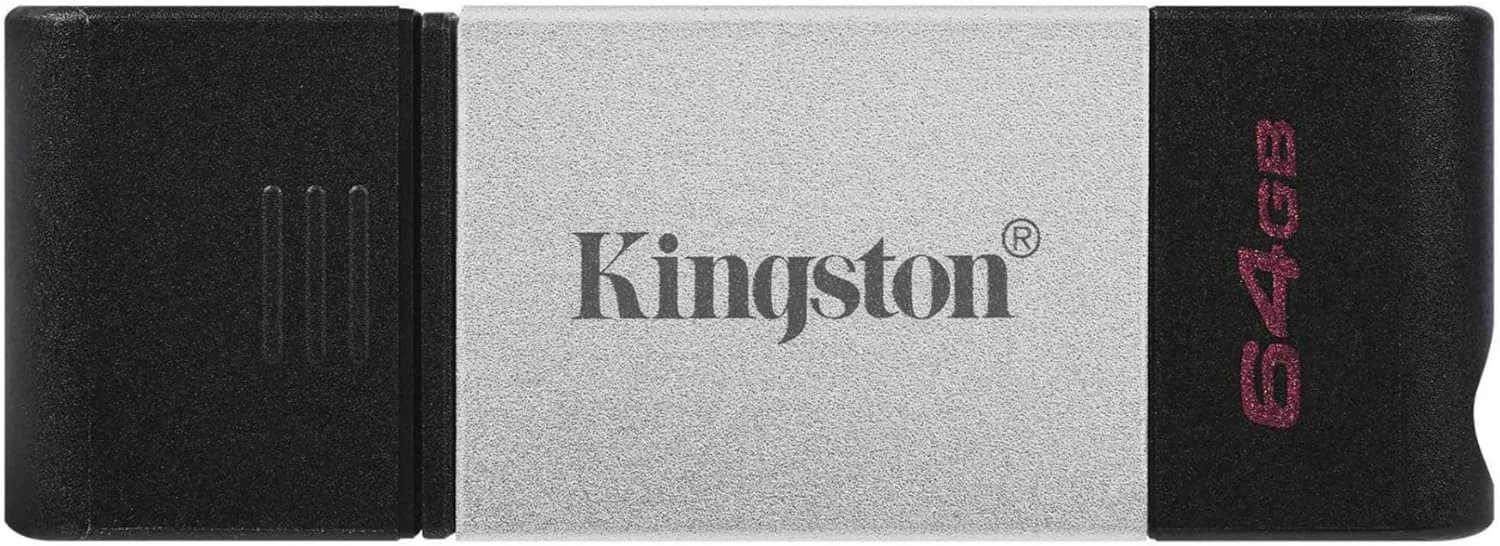 فلش مموری USB-C کینگستون DataTraveler 80 مدل DT80 با ظرفیت 64 گیگابایت USB 3.2 Gen 1 فلش مموری USB-C کینگستون DataTraveler 80 مدل DT80 با ظرفیت 64 گیگابایت USB 3.2 Gen 1