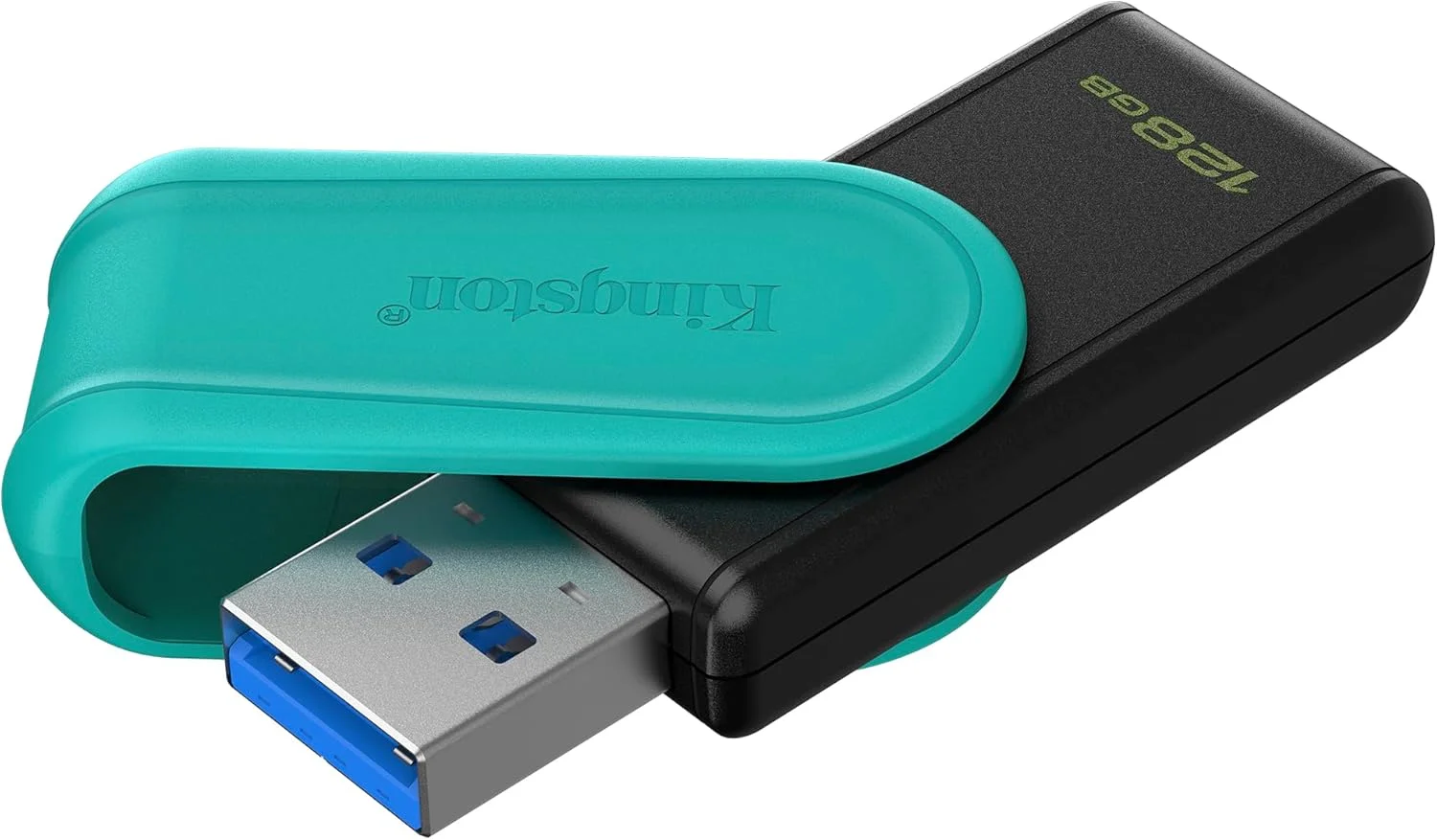 فلش مموری کینگستون DataTraveler Exodia S - ظرفیت 128 گیگابایت - USB 3.2 Gen 1 - USB Type A - مشکی/فیروزه ای - DTXS/128GB فلش مموری کینگستون DataTraveler Exodia S - ظرفیت 128 گیگابایت - USB 3.2 Gen 1 - USB Type A - مشکی/فیروزه ای - DTXS/128GB