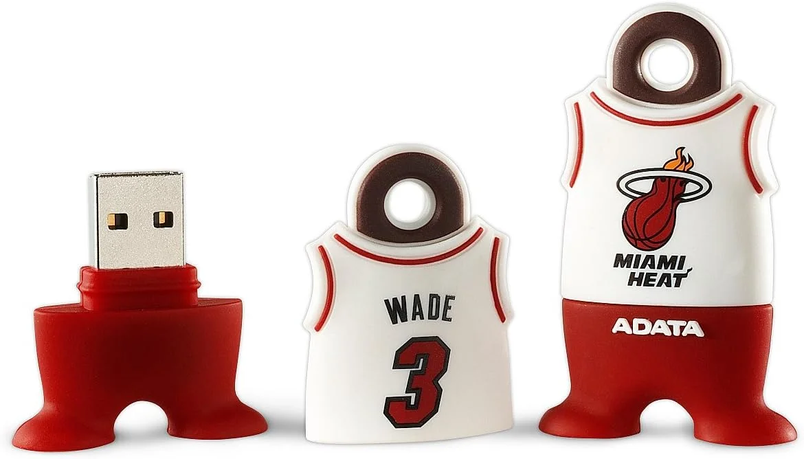 فلش مموری USB 2.0 ای دیتا سری NBA مدل Dwyane Wade با ظرفیت 4 گیگابایت (ATNBA-4G-HDW) فلش مموری USB 2.0 ای دیتا سری NBA مدل Dwyane Wade با ظرفیت 4 گیگابایت (ATNBA-4G-HDW)