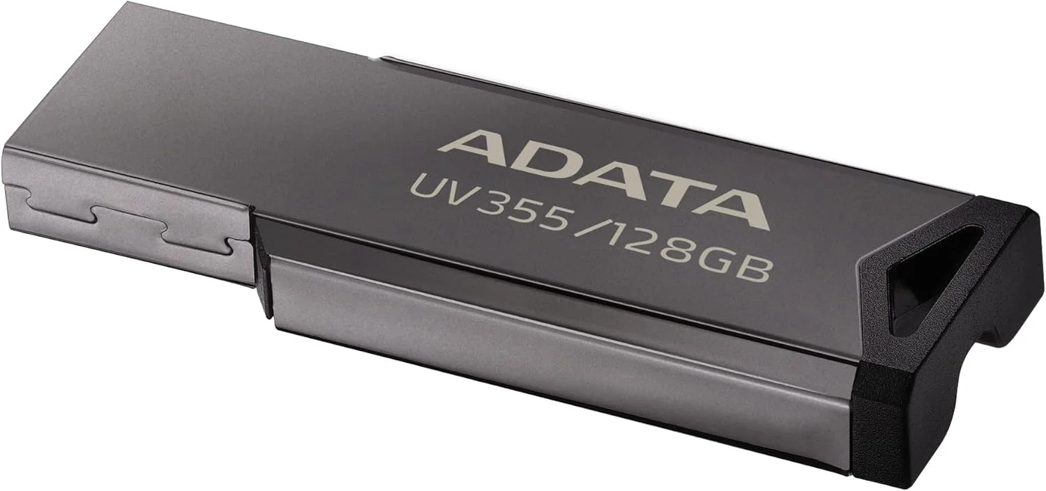 فلش مموری ای دیتا UV355 با ظرفیت 128 گیگابایت، نقره ای، USB3.0 - طراحی شیک و مدرن مناسب کسب و کار، سازگار با ویدئوهای 4K و عکس های با رزولوشن بالا فلش مموری ای دیتا UV355 با ظرفیت 128 گیگابایت، نقره ای، USB3.0 - طراحی شیک و مدرن مناسب کسب و کار، سازگار با ویدئوهای 4K و عکس های با رزولوشن بالا