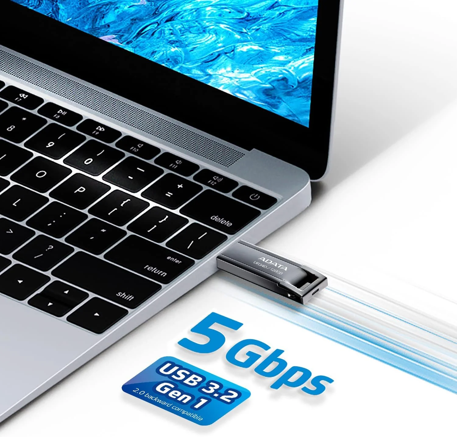 فلش مموری USB ای دیتا UR340 | ظرفیت 64 گیگابایت فلش مموری USB ای دیتا UR340 | ظرفیت 64 گیگابایت