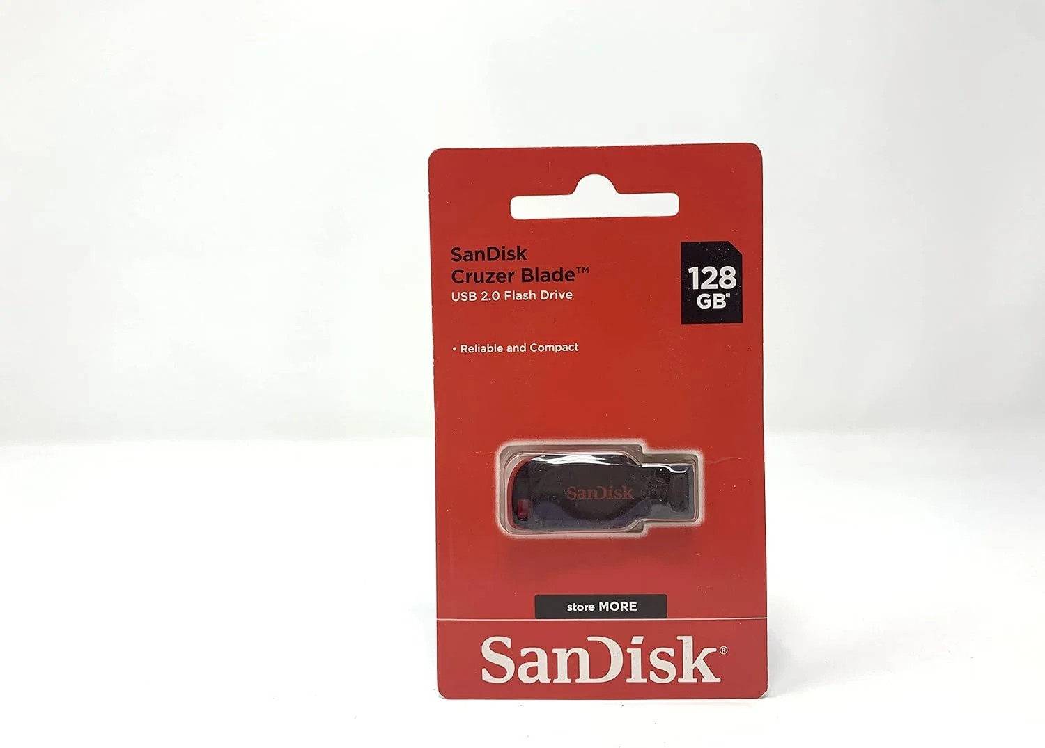 فلش مموری USB سن دیسک Cruzer Blade، ۱۲۸ گیگابایت، مشکی/قرمز (SDCZ50-128G-A46) فلش مموری USB سن دیسک Cruzer Blade، ۱۲۸ گیگابایت، مشکی/قرمز (SDCZ50-128G-A46)