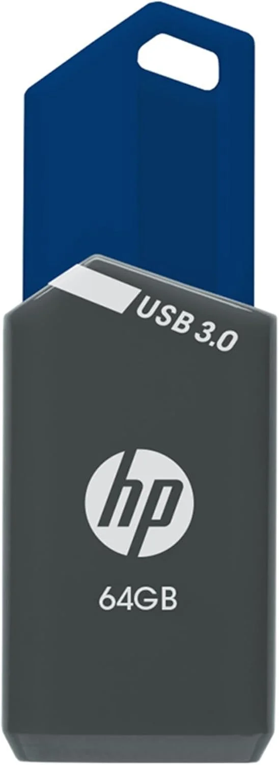 فلش مموری 64 گیگابایتی HP مدل x900w USB 3.0، مشکی فلش مموری 64 گیگابایتی HP مدل x900w USB 3.0، مشکی