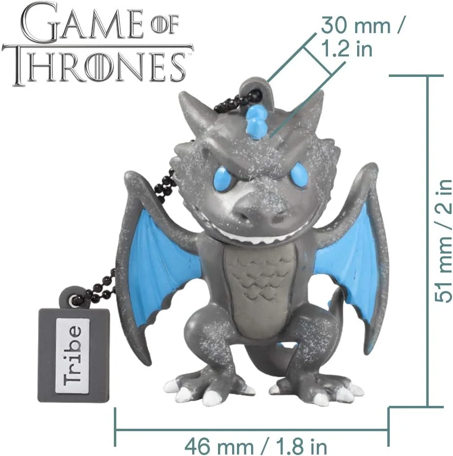 فلش مموری USB شانزده گیگابایتی Viserion - فلش درایو اورجینال Game of Thrones 2.0، Tribe FD032507 فلش مموری USB شانزده گیگابایتی Viserion - فلش درایو اورجینال Game of Thrones 2.0، Tribe FD032507