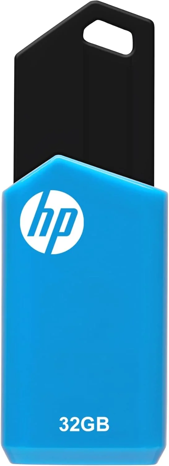 فلش مموری 32 گیگابایتی HP v150w USB 2.0، آبی فلش مموری 32 گیگابایتی HP v150w USB 2.0، آبی