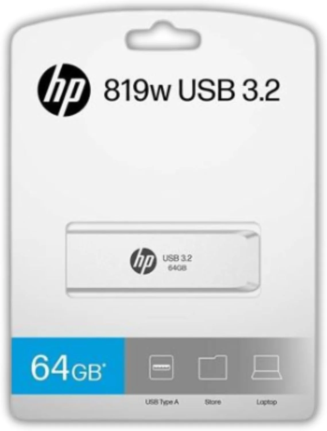 فلش مموری USB 3.2 اچ پی مدل 819W با ظرفیت 64 گیگابایت فلش مموری USB 3.2 اچ پی مدل 819W با ظرفیت 64 گیگابایت