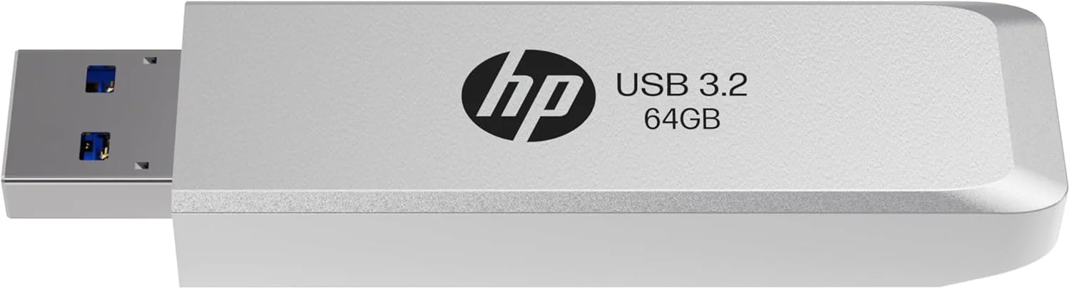 فلش مموری USB 3.2 Gen 1 اچ پی مدل 819w با ظرفیت 64 گیگابایت و بدنه فلزی، سرعت خواندن تا 120 مگابایت بر ثانیه فلش مموری USB 3.2 Gen 1 اچ پی مدل 819w با ظرفیت 64 گیگابایت و بدنه فلزی، سرعت خواندن تا 120 مگابایت بر ثانیه
