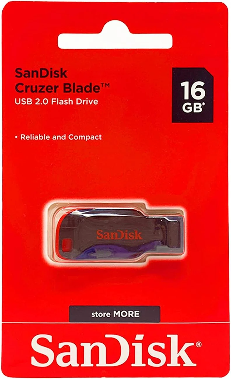 فلش مموری USB سن دیسک کروزر بلید 16 گیگابایت