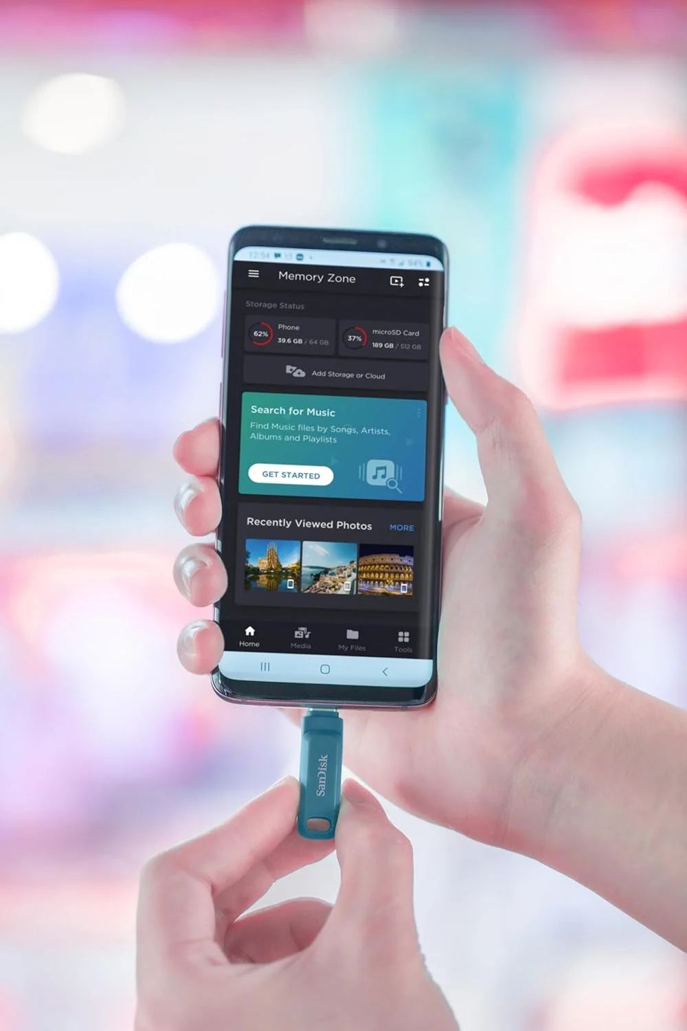 فلش مموری 128 گیگابایتی SanDisk Ultra Dual Drive Go USB Type-C، خلیج ناواگیو - SDDDC3-128G-G46NBB