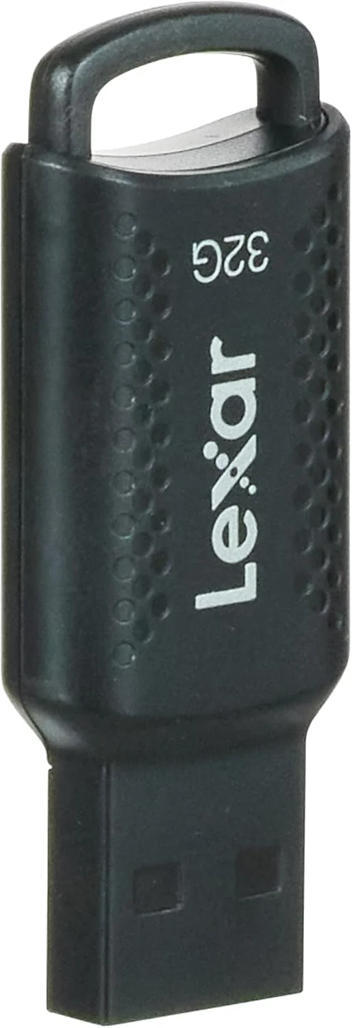 فلش مموری 32 گیگابایتی Lexar JumpDrive V400 USB3.2 Gen1 مشکی - سرعت 100 مگابایت بر ثانیه فلش مموری 32 گیگابایتی Lexar JumpDrive V400 USB3.2 Gen1 مشکی - سرعت 100 مگابایت بر ثانیه