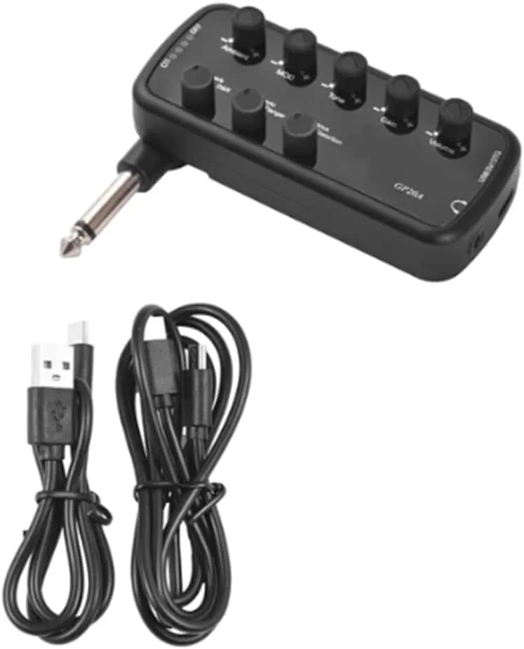 تقویت کننده باس مینی، تقویت کننده هدفون قابل حمل، تقویت کننده باس پلاگ اند پلی برای تقویت کننده های گیتار الکتریکی