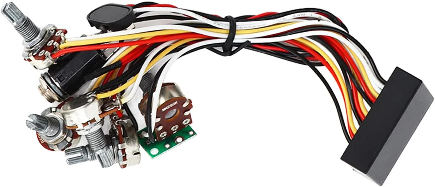 مدار اکولایزر EQ RiToEasysports، فلز پلاستیکی نفیس، بهبود کیفیت صدا برای نوازندگان گیتار باس الکتریک