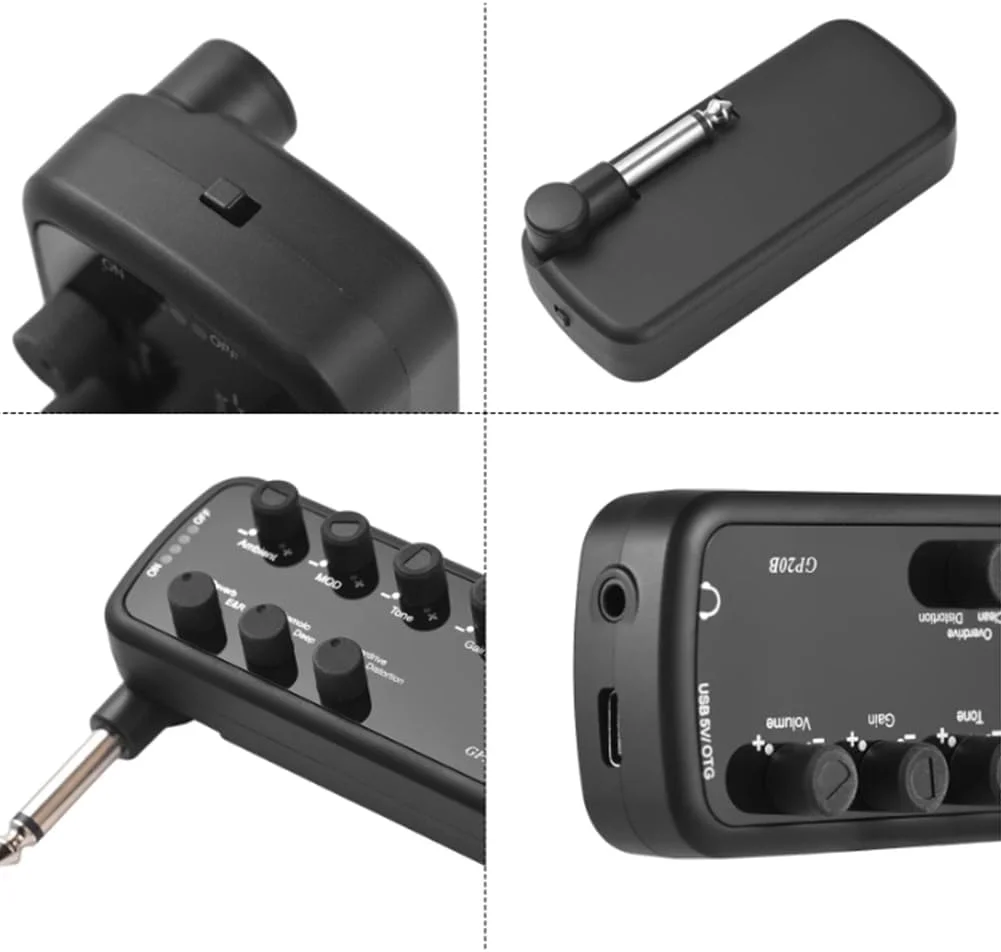 تقویت کننده باس مینی، تقویت کننده هدفون قابل حمل، تقویت کننده باس پلاگ اند پلی برای تقویت کننده های گیتار الکتریکی تقویت کننده باس مینی، تقویت کننده هدفون قابل حمل، تقویت کننده باس پلاگ اند پلی برای تقویت کننده های گیتار الکتریکی