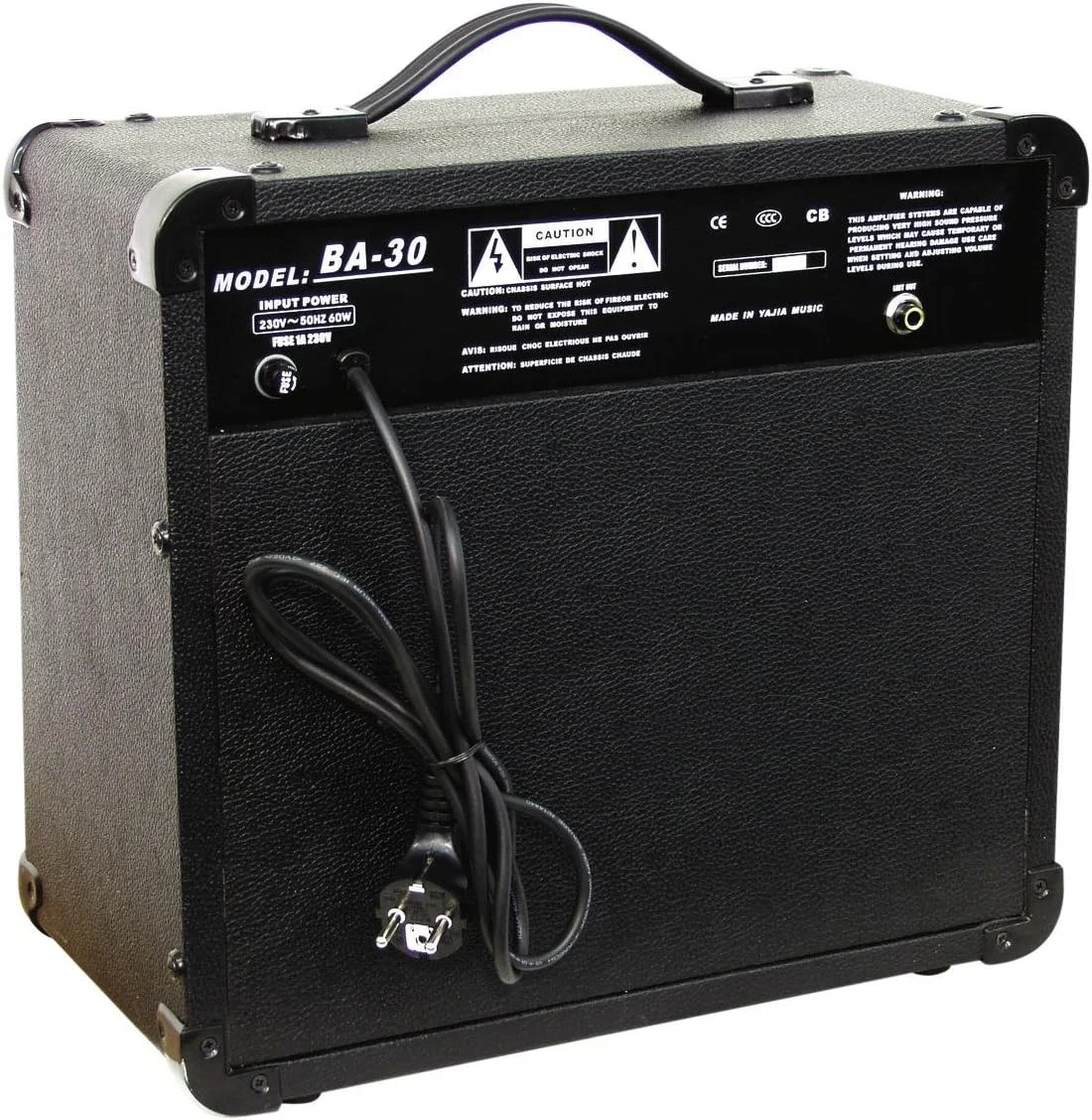 آمپلی فایر گیتار باس DIMAVERY BA-30 با توان 30 وات