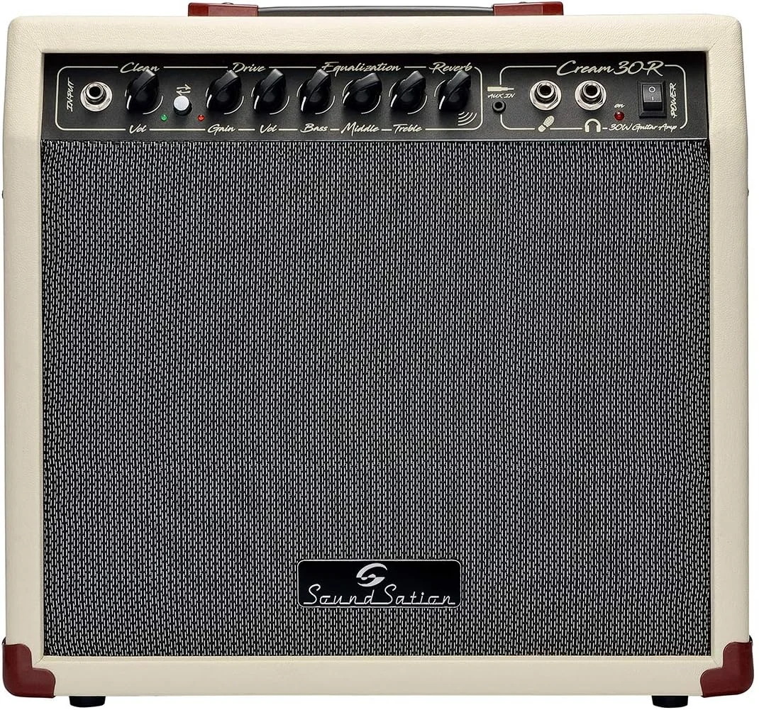 آمپلی فایر کمبو وینتج Cream-30r برای گیتار الکتریک 30 وات با ریورب