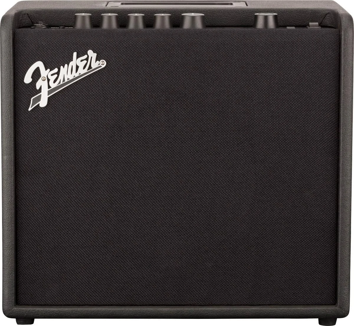 آمپلی فایر گیتار Fender Mustang LT25، 25 وات و پایه گیتار A-Frame قابل حمل Rockjam یونیورسال برای گیتار آکوستیک، گیتار الکتریک و گیتار باس
