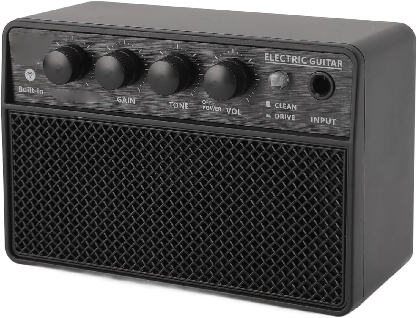 اسپیکر گیتار BT قابل حمل، آمپلی فایر باس، آمپلی فایر قابل شارژ، ساب ووفر 10 واتی، مشکی، اتصال بی سیم با رابط USB-C، اتصال آسان اسپیکر گیتار BT قابل حمل، آمپلی فایر باس، آمپلی فایر قابل شارژ، ساب ووفر 10 واتی، مشکی، اتصال بی سیم با رابط USB-C، اتصال آسان