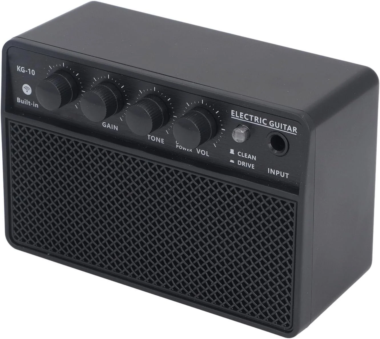 آمپلی فایر گیتار مینی، کیت آمپ گیتار قابل حمل 10 واتی قابل شارژ، آمپ گیتار کوچک بلوتوثی برای تمرین روزانه