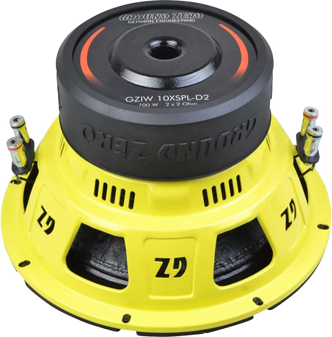 ساب ووفر پسیو Ground Zero GZIW 10XSPL-D2 - 25 سانتی متری با توان 1000 وات (RMS: 500 وات)