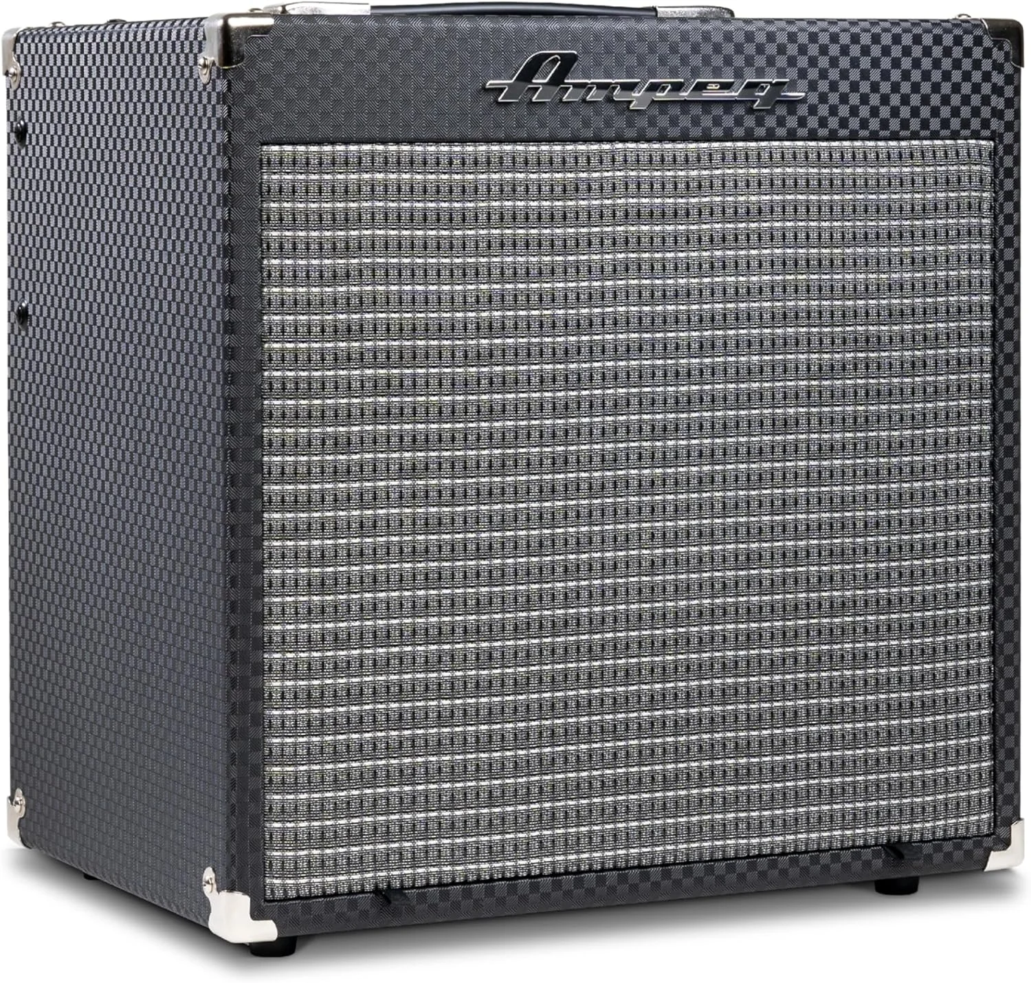 آمپلی‌فایر باس کامبو AMPEG RB-110 – آمپلی‌فایر تمرین 50 واتی با پری‌امپ AMPEG Legacy، اوردرایو SGT، اکولایزر 3 باندی، ورودی AUX، خروجی XLR، خروجی هدفون، اسپیکر 1x10 – مشکی