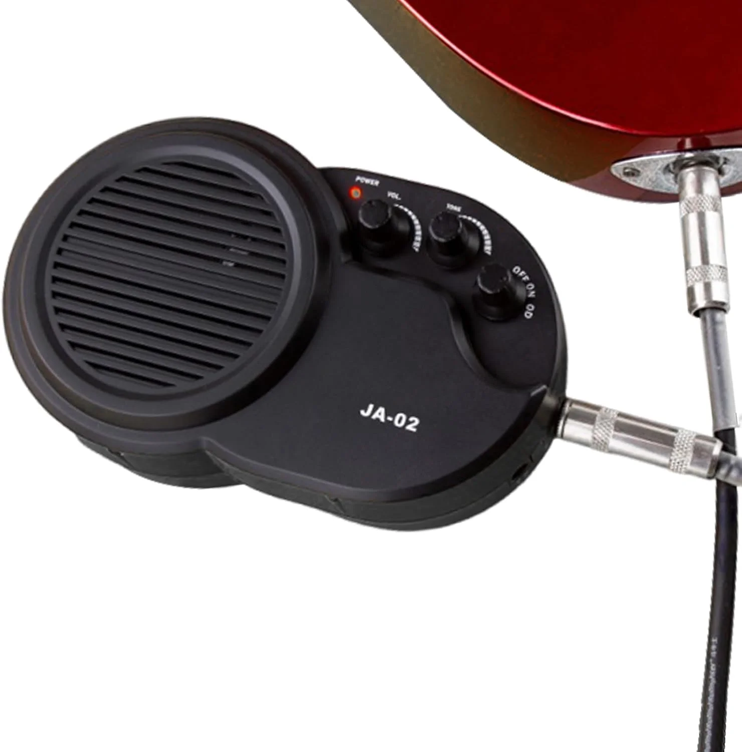 آمپ گیتار - تقویت کننده بی سیم برای گیتار الکتریک و باس | بلندگوی کمبو قابل حمل، قابل شارژ، پردازنده چند افکتی داخلی، سیستم تنظیم تونالیته