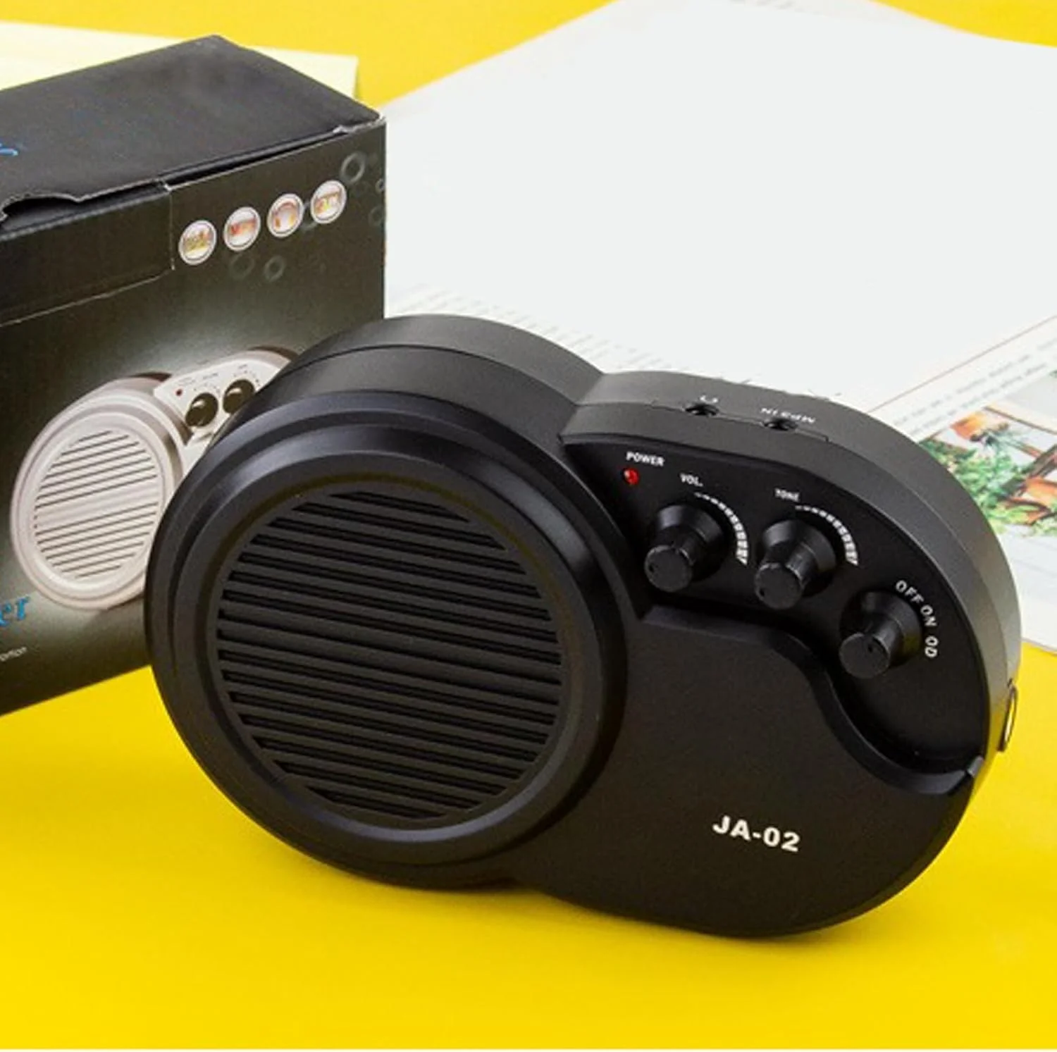 آمپ گیتار - تقویت کننده بی سیم برای گیتار الکتریک و باس | بلندگوی کمبو قابل حمل، قابل شارژ، پردازنده چند افکتی داخلی، سیستم تنظیم تونالیته آمپ گیتار - تقویت کننده بی سیم برای گیتار الکتریک و باس | بلندگوی کمبو قابل حمل، قابل شارژ، پردازنده چند افکتی داخلی، سیستم تنظیم تونالیته