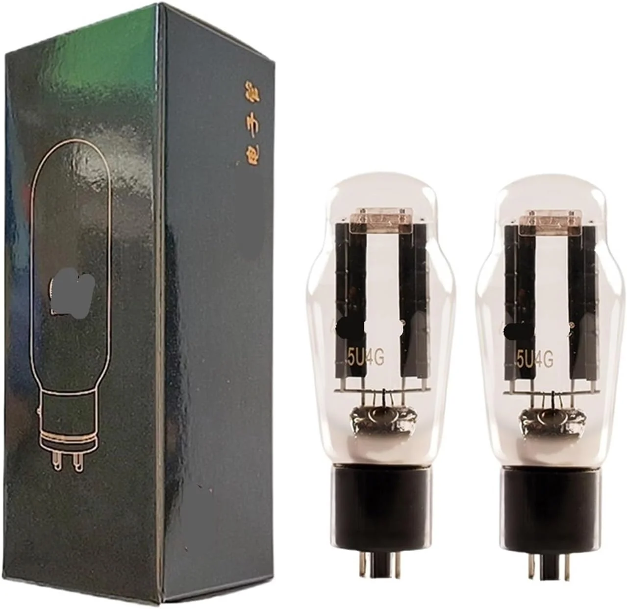 لامپ صوتی 5U4G جایگزین 274B 5Z3P 5AR4 5Z3P 5Z4P GZ34 تقویت کننده لامپی HiFi تقویت کننده صوتی DIY (2 عدد)