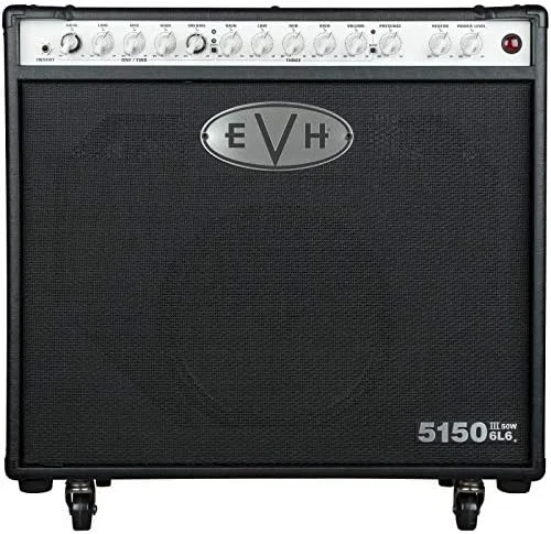 کامبو آمپلی فایر گیتار الکتریک EVH 5150III 50W 6L6 112 مشکی - آمپلی فایر لامپی
