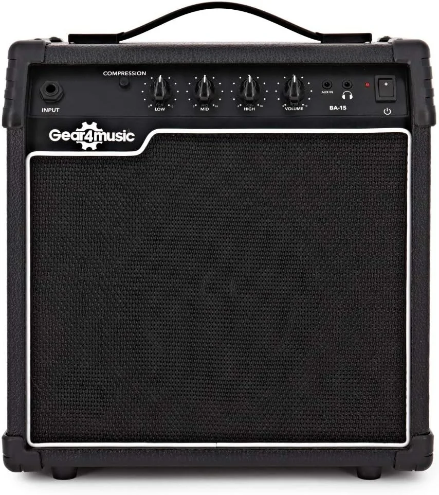 آمپلی فایر گیتار باس 15 واتی از Gear4music