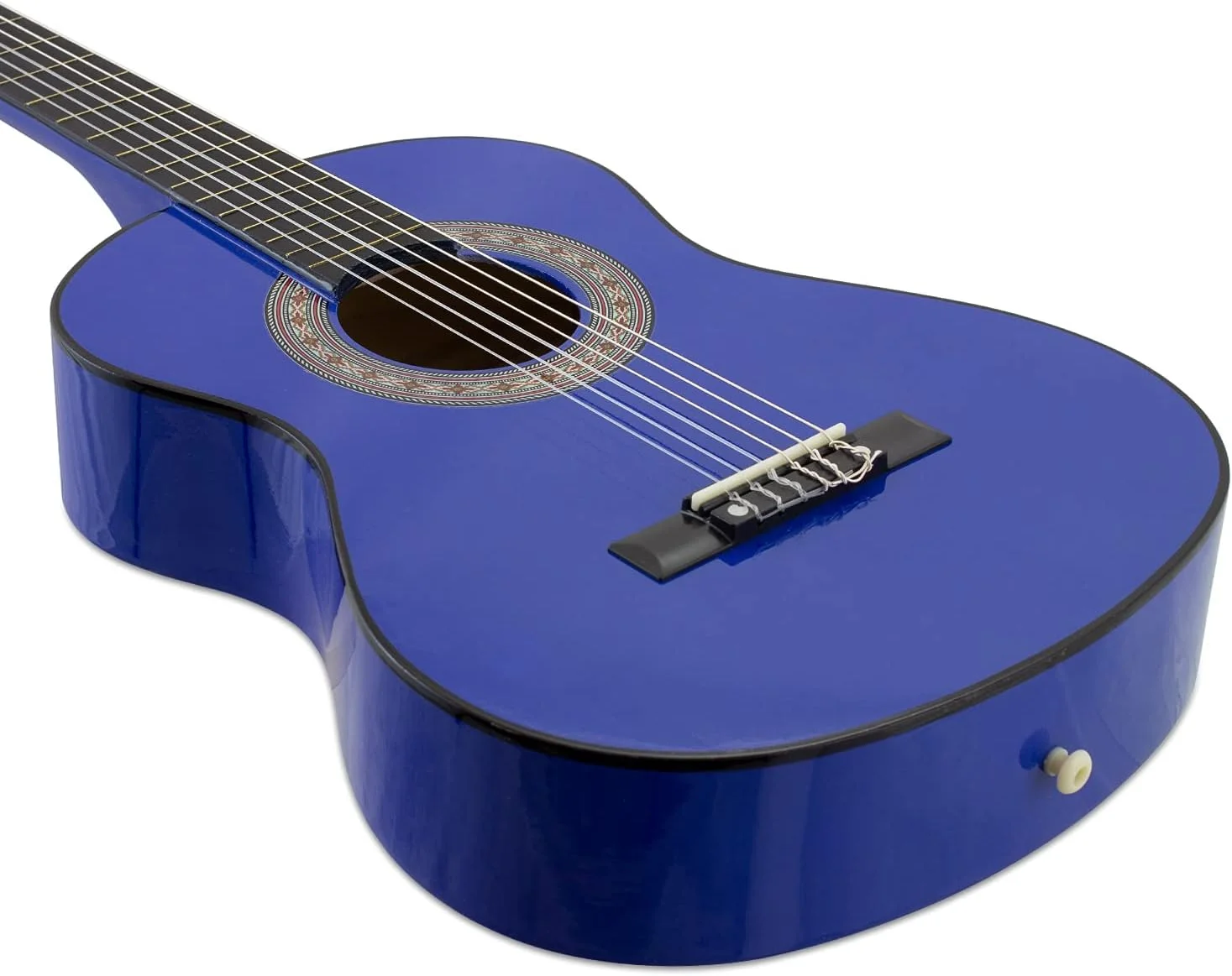 گیتار کلاسیک چپ دست سایز 3/4 TIGER CLG4، گیتار کودکانه کلاسیک به صورت بسته - گیتار اسپانیایی، بسته شامل کیف، سیم های اضافی، بند و پیک، ایده آل برای سنین 9 تا 11 سال - آبی گیتار کلاسیک چپ دست سایز 3/4 TIGER CLG4، گیتار کودکانه کلاسیک به صورت بسته - گیتار اسپانیایی، بسته شامل کیف، سیم های اضافی، بند و پیک، ایده آل برای سنین 9 تا 11 سال - آبی