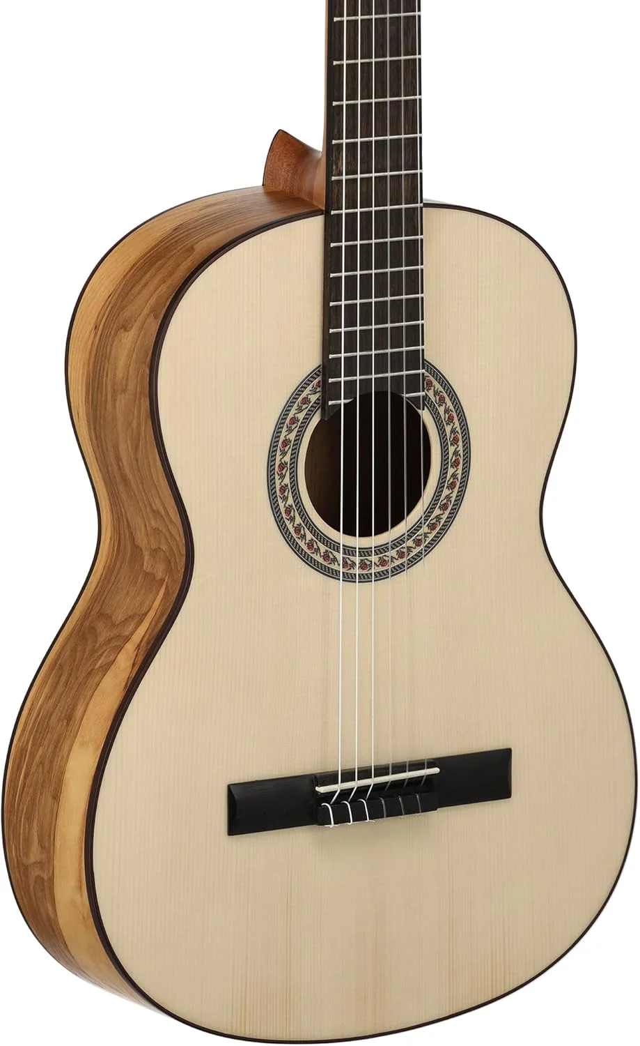 گیتار کلاسیک LUTHIER MANUEL RODRÍGUEZ Caballero Principio - مدل ویژه 120 سالگی MR - صفحه صنوبر - بدنه زیتون - گوشی های طلایی - CA-CMO 120 گیتار کلاسیک LUTHIER MANUEL RODRÍGUEZ Caballero Principio - مدل ویژه 120 سالگی MR - صفحه صنوبر - بدنه زیتون - گوشی های طلایی - CA-CMO 120