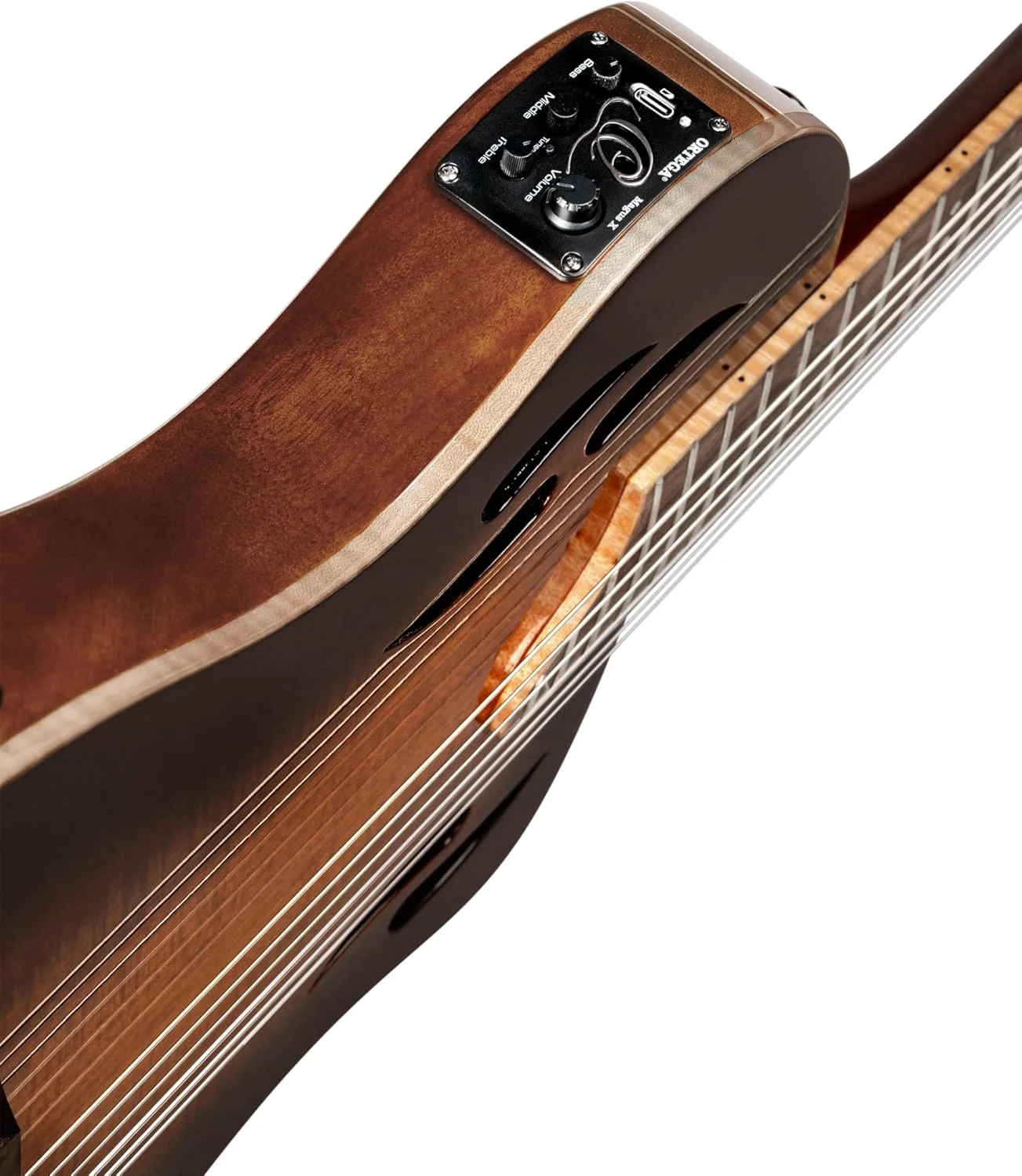 گیتار کلاسیک 4/4 اورتگا مدل RTPDLX-ACA با روکش آکازیا