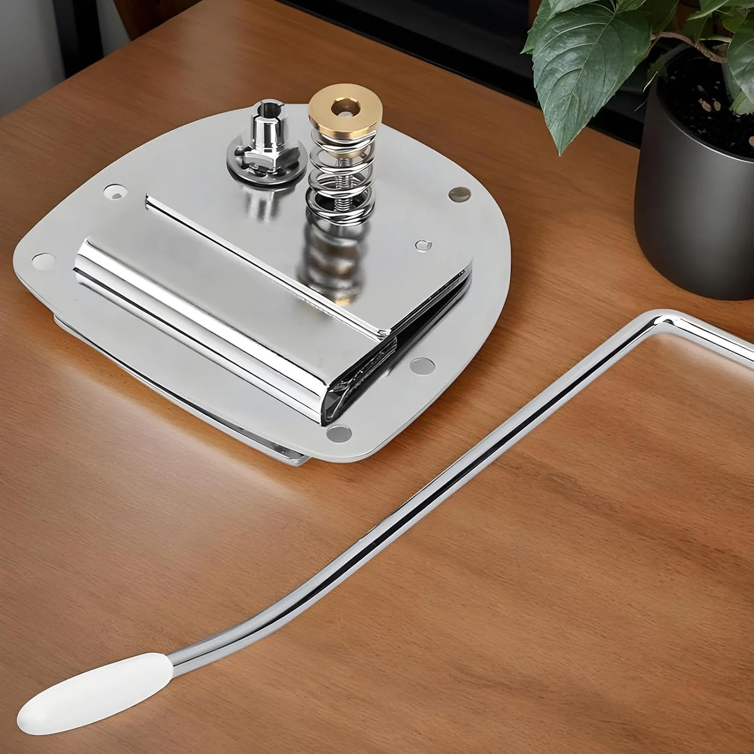 بریج ترمولو برای گیتار الکتریک | بریج گیتار الکتریک - جایگزینی از جنس آلیاژ روی برای بریج و قطعات آلات موسیقی قدیمی برای نوازندگان گیتار