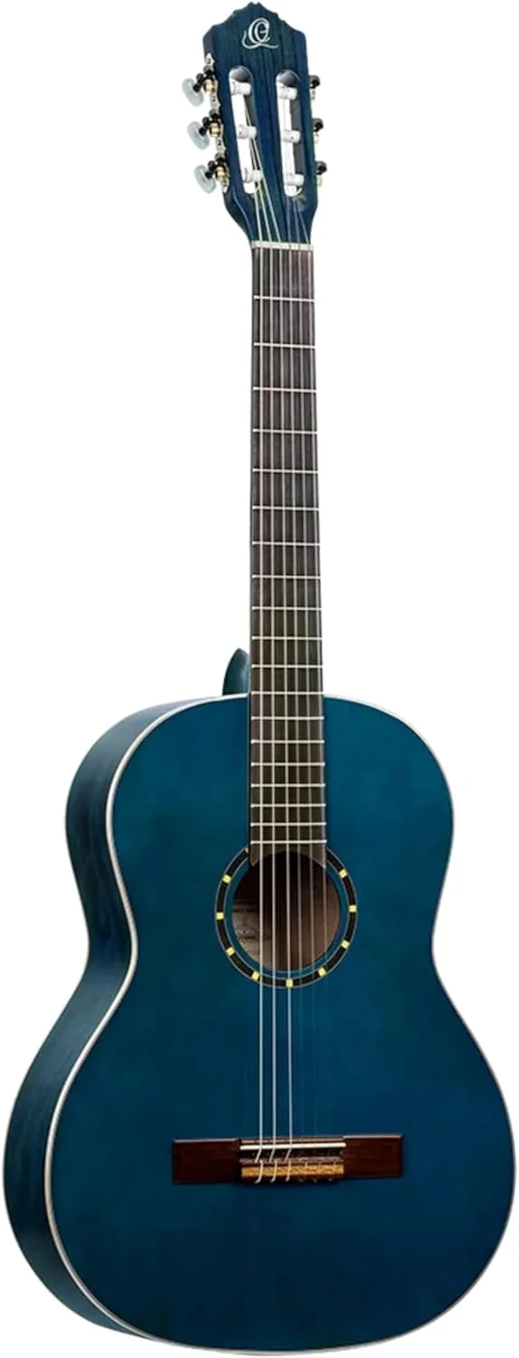 گیتار کنسرت 4/4 ارتعا - گردن باریک - سری Family - به همراه کیف - صنوبر، ماهون، آبی (R121SNOC)