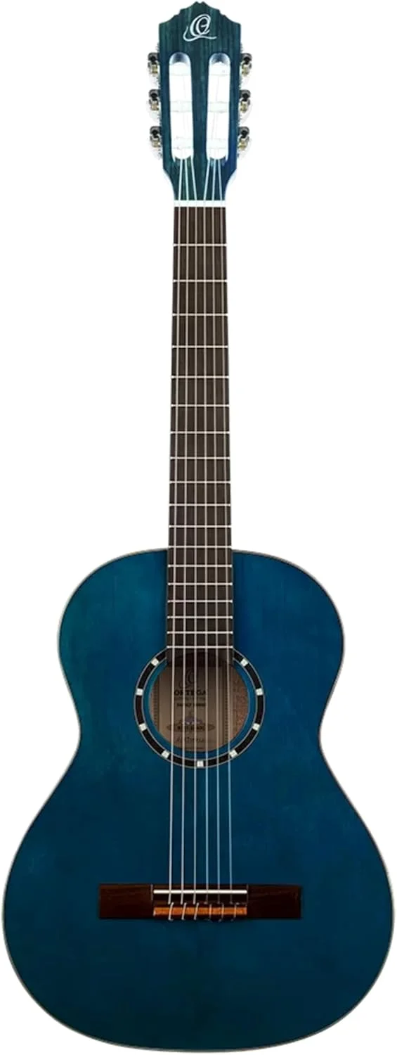 گیتار کنسرت 4/4 ارتعا - گردن باریک - سری Family - به همراه کیف - صنوبر، ماهون، آبی (R121SNOC)